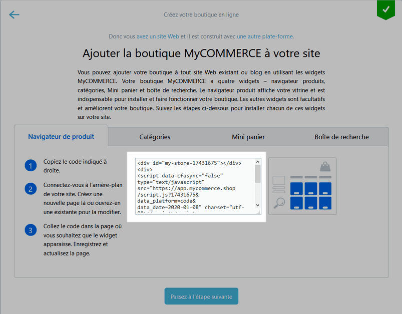 Code de programme