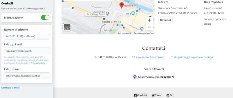 aggiungere contatti 