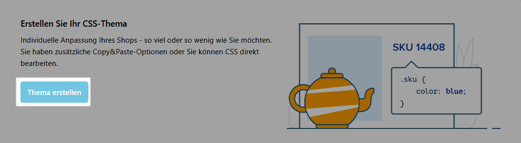 CSS-Thema erstellen