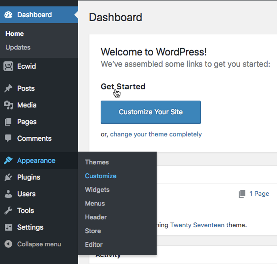 Warenkorb hinzufügen zu Wordpress Seite