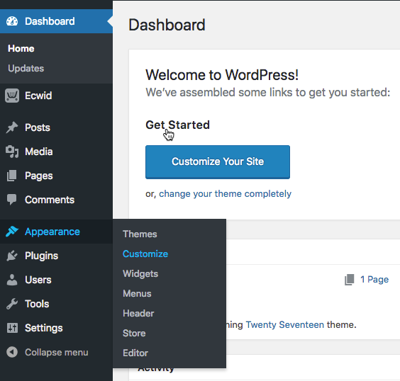 Aggiunta del carrello a un sito WordPress