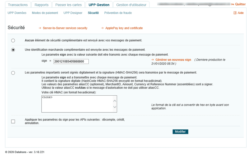 Sécurité