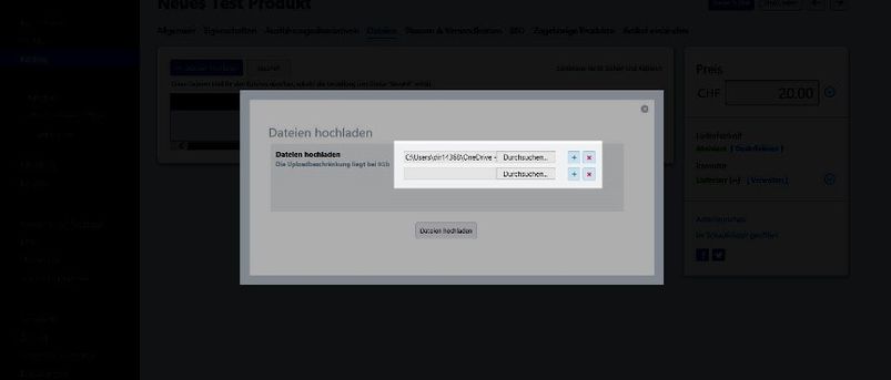 Digitales Produkt hinzufuegen 3