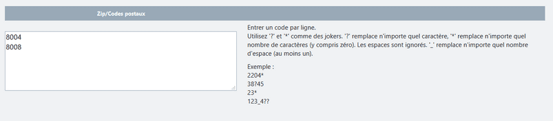 Ajouter ZIP 