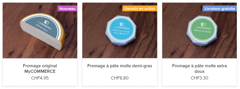 banniere de produit