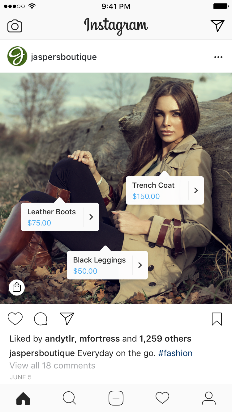 instagram tags