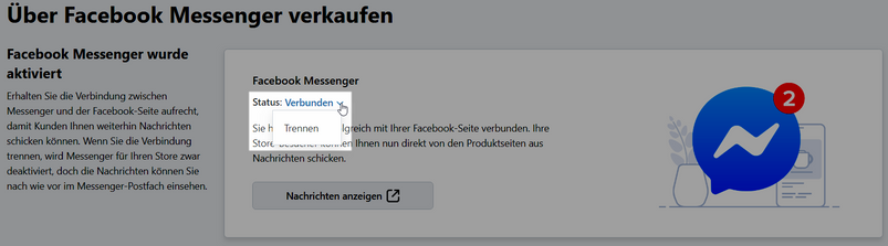 Facebook Messenger trennen