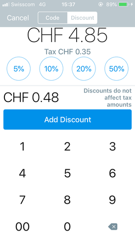 Sconto percentuale_Mobile